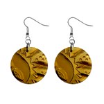 sun 1  Button Earrings