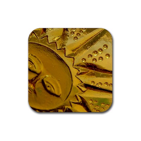 sun Rubber Coaster (Square) from ArtsNow.com Front