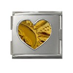 sun Mega Link Heart Italian Charm (18mm)