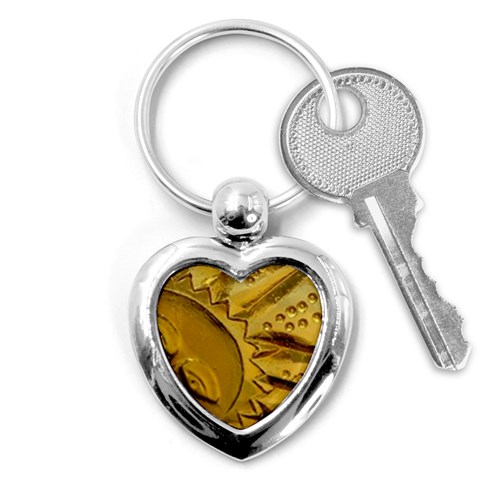 sun Key Chain (Heart) from ArtsNow.com Front