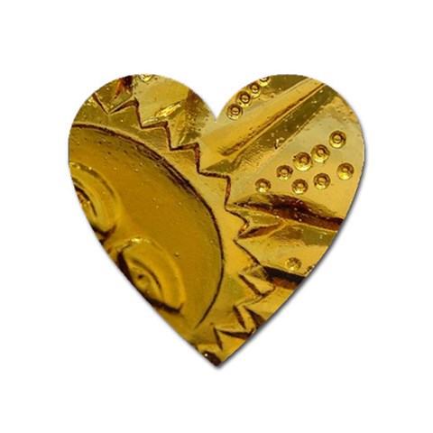 sun Magnet (Heart) from ArtsNow.com Front