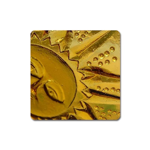 sun Magnet (Square) from ArtsNow.com Front