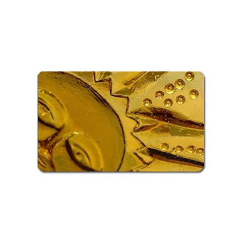 sun Magnet (Name Card) from ArtsNow.com Front