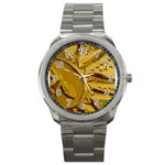 sun Sport Metal Watch