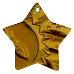 sun Star Ornament (Two Sides)