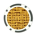 rattan Poker Chip Card Guard