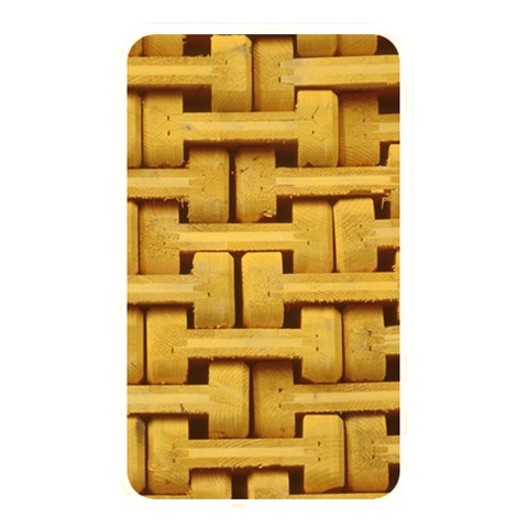 rattan Memory Card Reader (Rectangular) from ArtsNow.com Front
