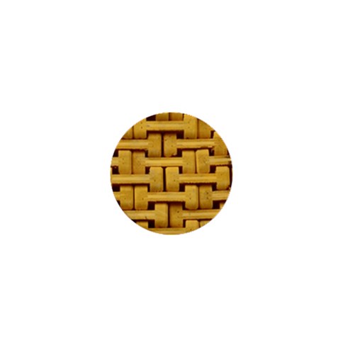 rattan 1  Mini Button from ArtsNow.com Front