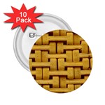rattan 2.25  Button (10 pack)
