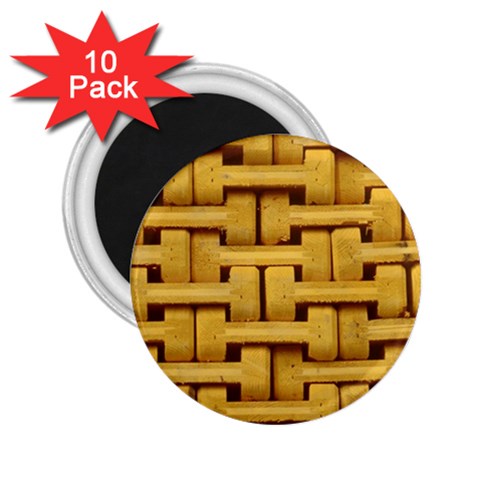 rattan 2.25  Magnet (10 pack) from ArtsNow.com Front