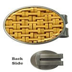 rattan Money Clip (Oval)