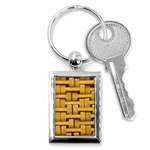 rattan Key Chain (Rectangle)