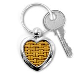rattan Key Chain (Heart)