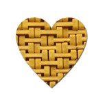 rattan Magnet (Heart)