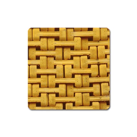 rattan Magnet (Square) from ArtsNow.com Front