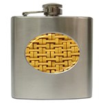 rattan Hip Flask (6 oz)