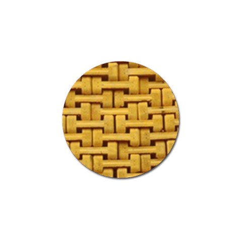 rattan Golf Ball Marker from ArtsNow.com Front