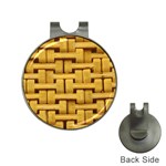 rattan Golf Ball Marker Hat Clip