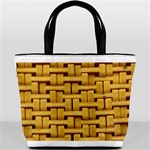 rattan Bucket Bag