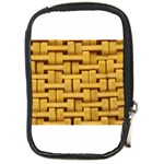 rattan Compact Camera Leather Case