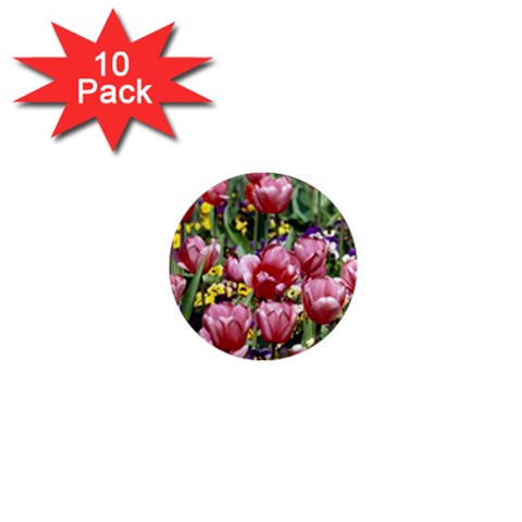 flowers 1  Mini Magnet (10 pack)  from ArtsNow.com Front