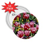 flowers 2.25  Button (10 pack)