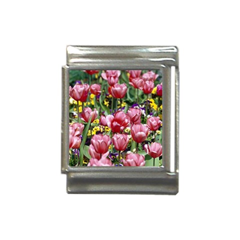 flowers Italian Charm (13mm) from ArtsNow.com Front