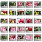 flowers 9mm Italian Charm (25 pack)