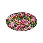 flowers Sticker Oval (100 pack)