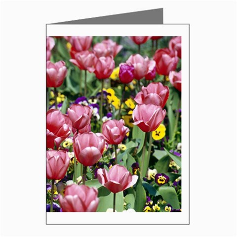 flowers Greeting Card from ArtsNow.com Left
