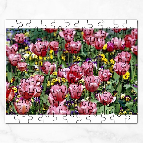 flowers Jigsaw Puzzle (Rectangular) from ArtsNow.com Front
