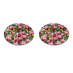 flowers Cufflinks (Oval)