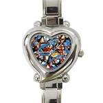 gloss-paint Heart Italian Charm Watch