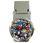 gloss-paint Money Clip Watch