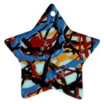 gloss-paint Star Ornament (Two Sides)