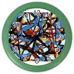 gloss-paint Color Wall Clock