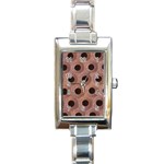 bee hives Rectangular Italian Charm Watch