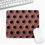 bee hives Large Mousepad