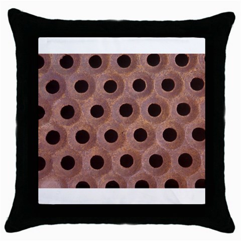 bee hives Throw Pillow Case (Black) from ArtsNow.com Front