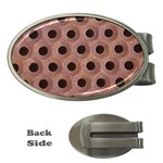 bee hives Money Clip (Oval)