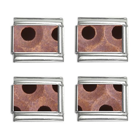 bee hives 9mm Italian Charm (4 pack) from ArtsNow.com Front