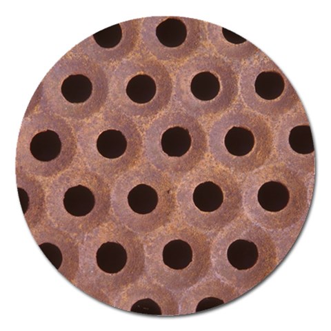 bee hives Magnet 5  (Round) from ArtsNow.com Front