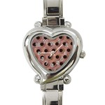 bee hives Heart Italian Charm Watch