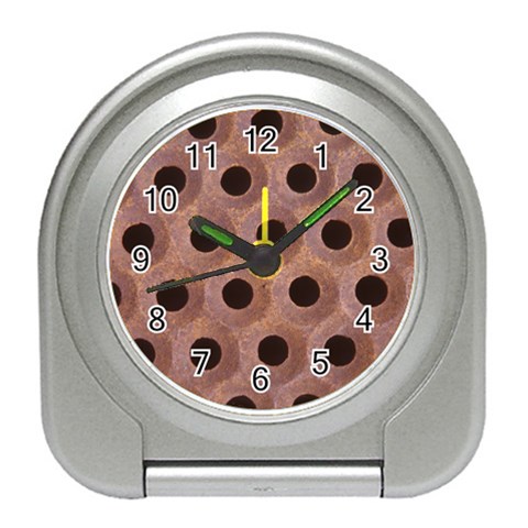 bee hives Travel Alarm Clock from ArtsNow.com Front