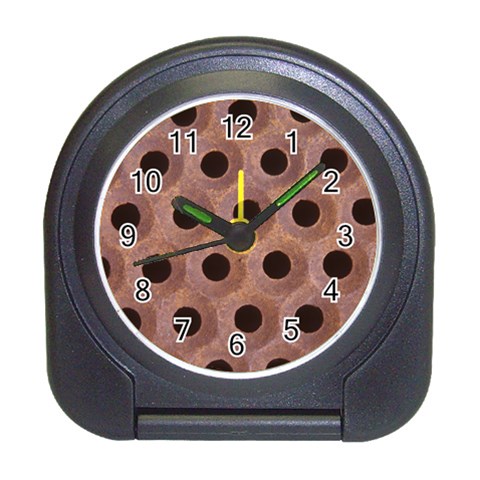 bee hives Travel Alarm Clock from ArtsNow.com Front