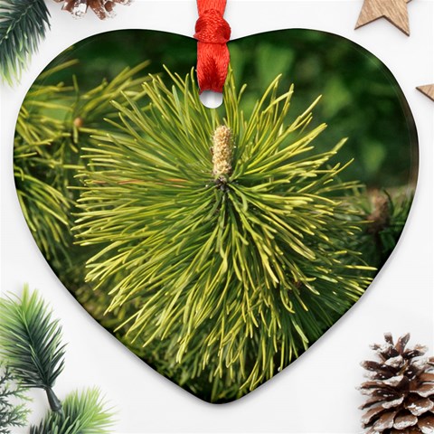leaf Ornament (Heart) from ArtsNow.com Front