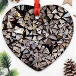 wood Ornament (Heart)