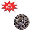wood 1  Mini Magnet (10 pack) 