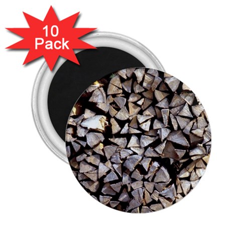 wood 2.25  Magnet (10 pack) from ArtsNow.com Front