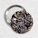wood 2.25  Handbag Mirror